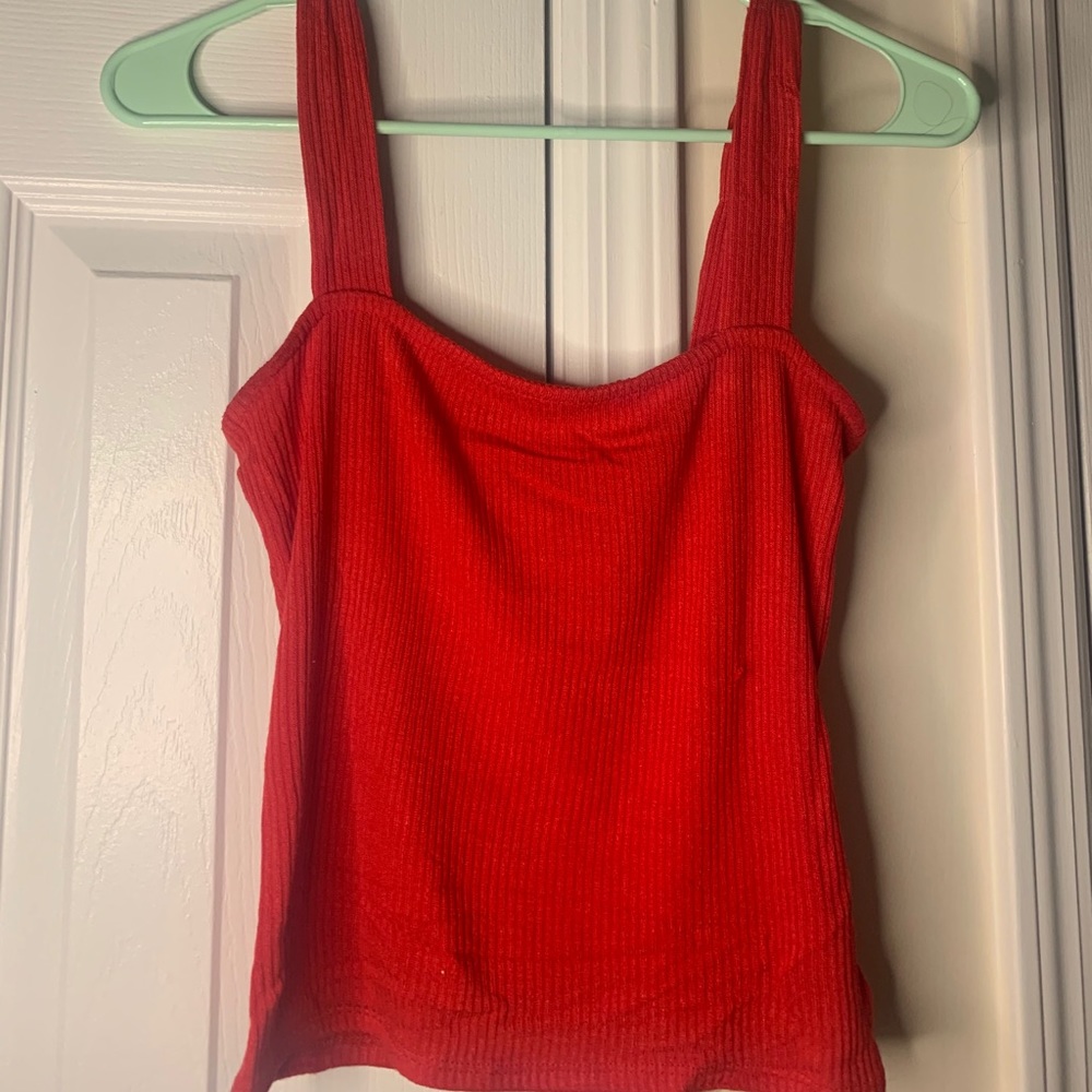 urban outfitter red top
